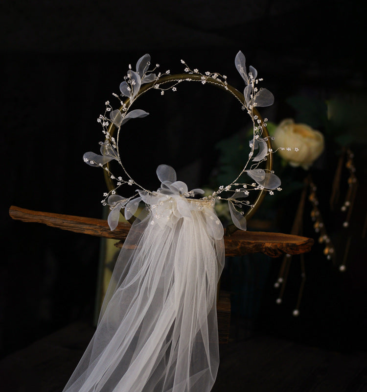 Elysian Bridal Wreath Veil