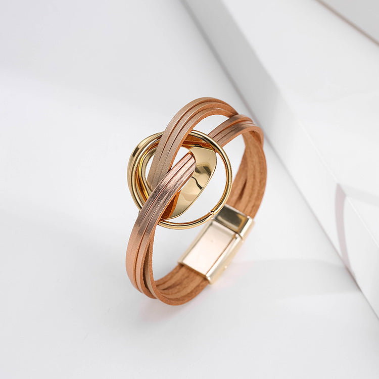 Boho Multilayer Leather Bracelet