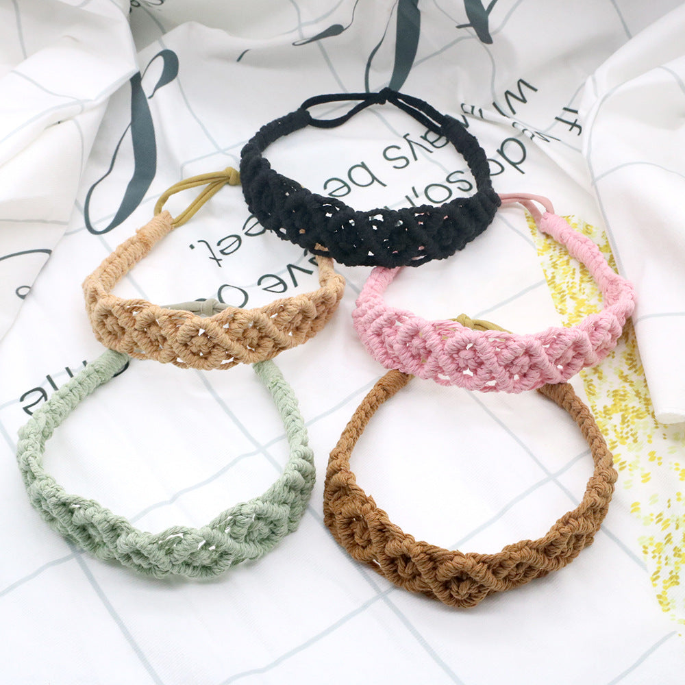 Cotton Boho Rope Headband
