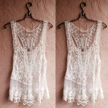 Bohemian Lace Cover Up