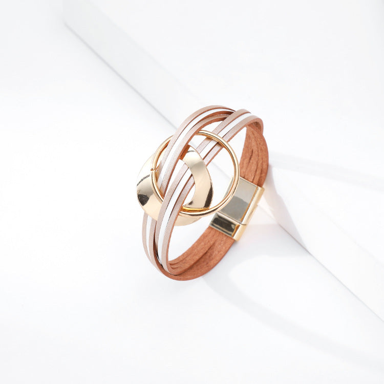 Boho Multilayer Leather Bracelet