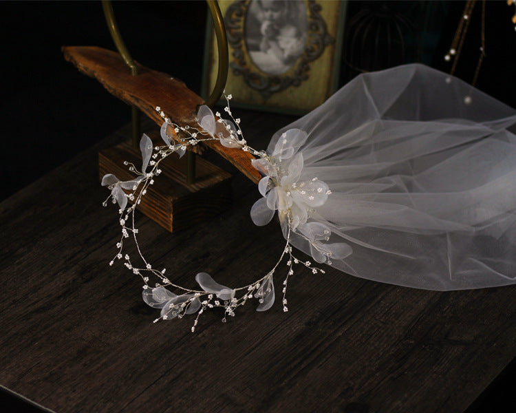 Elysian Bridal Wreath Veil